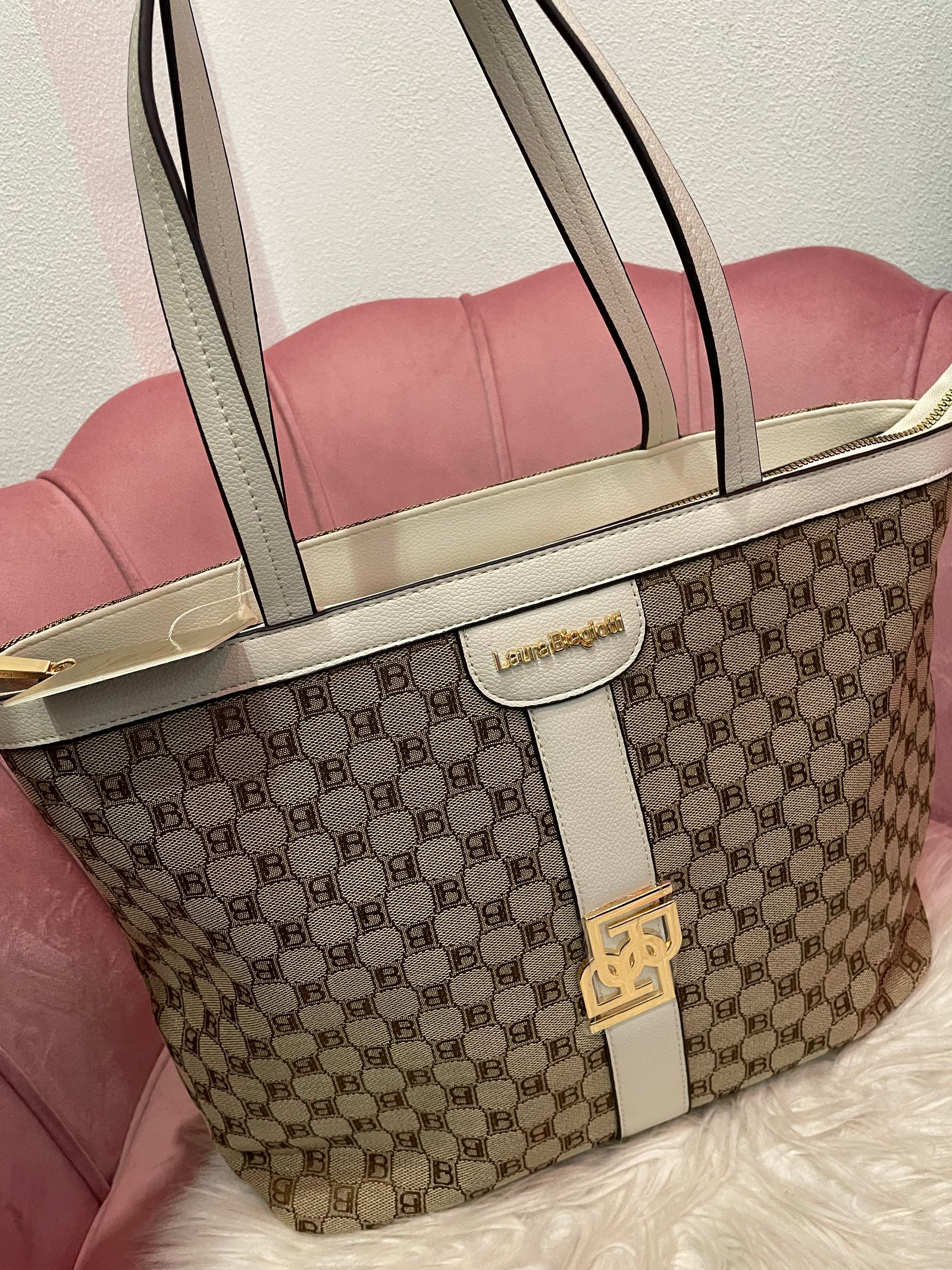 Shopping bag LB Monogram