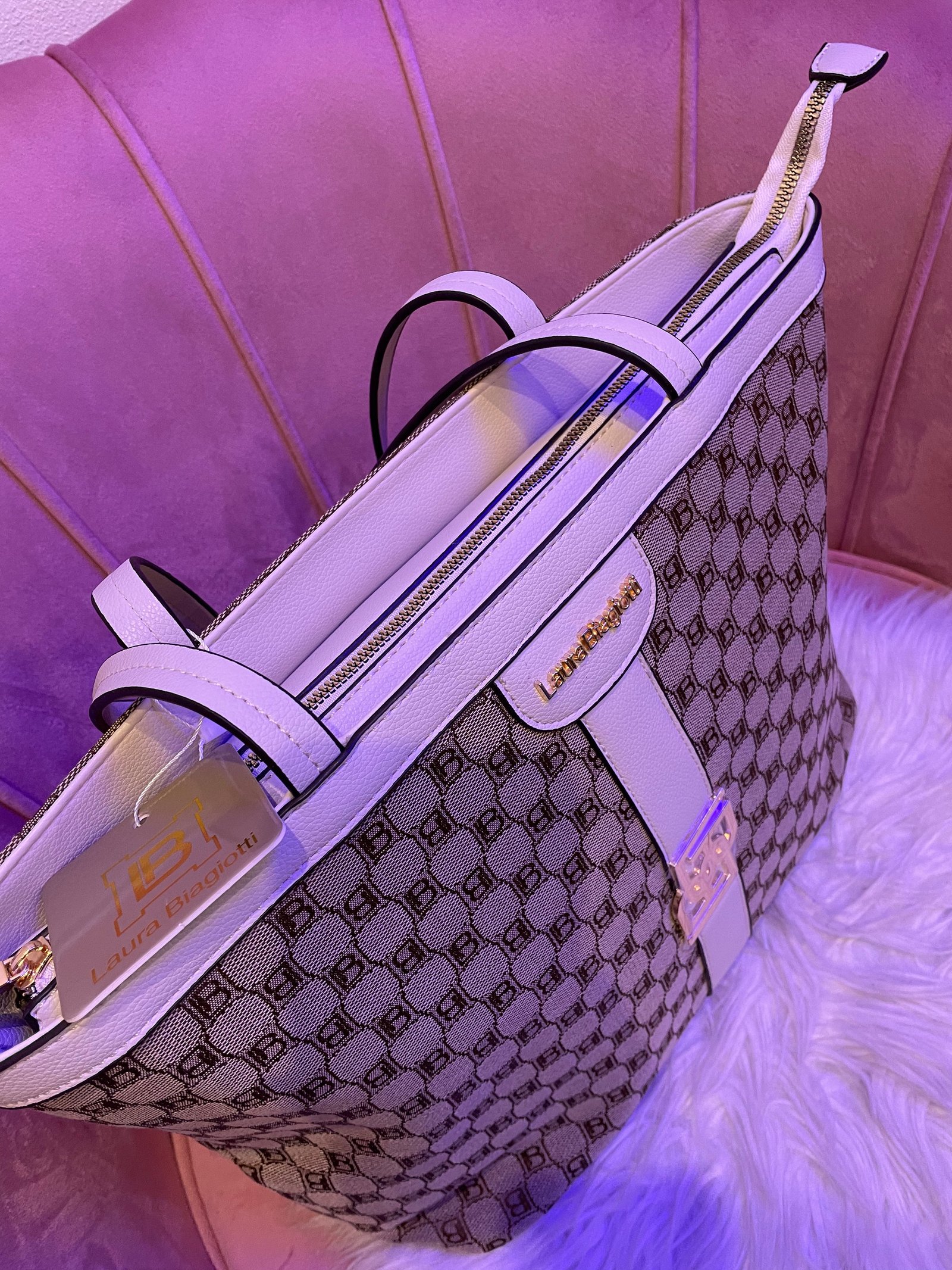 Shopping bag LB Monogram