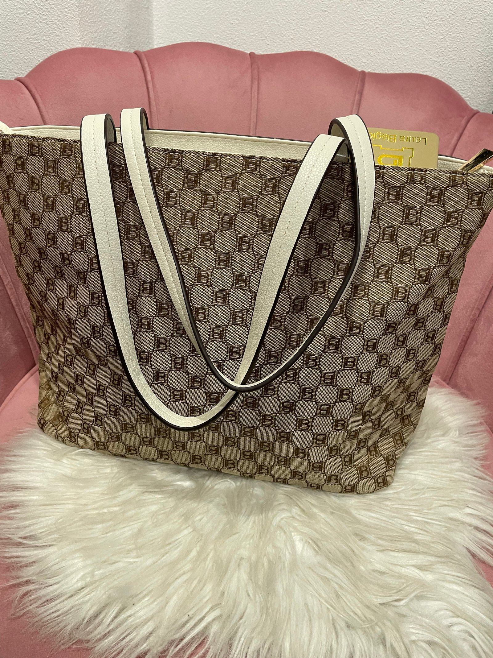 Shopping bag LB Monogram
